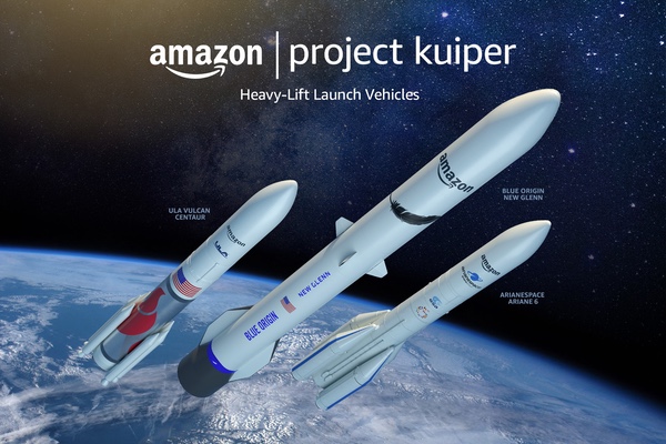 Amazon launch vehicles