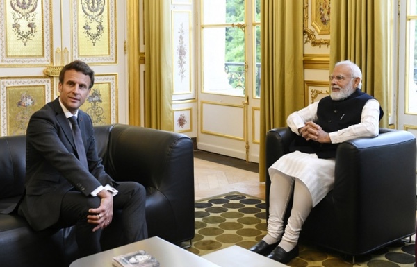 Macron and Modi