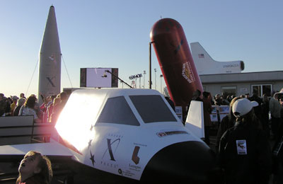 Suborbital vehicle mockups