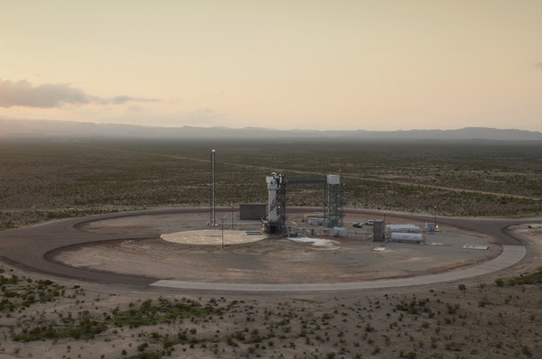 Blue Origin launch site