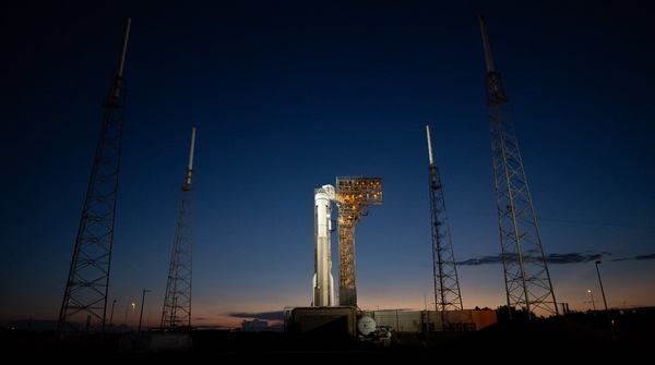 Starliner on the pad