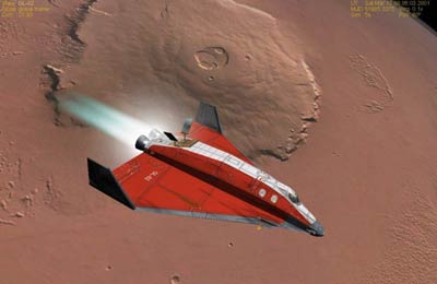 Orbiter Delta Glider screenshot