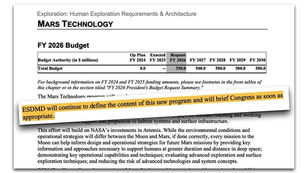 budget excerpt