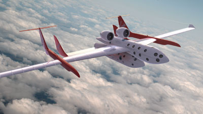 SpaceShipTwo/White Knight Two illustration