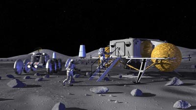 lunar outpost