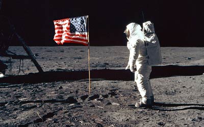 Aldrin on Apollo 11