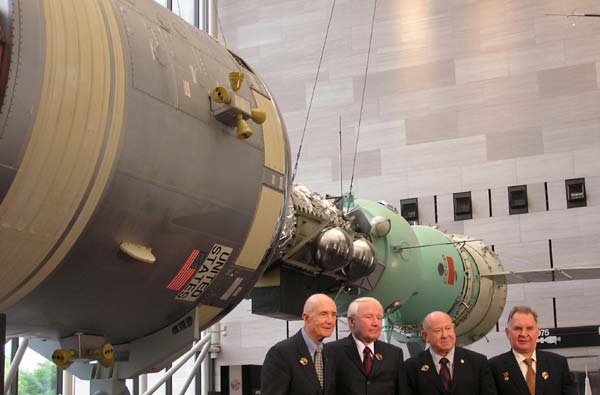 Crew and Apollo-Soyuz