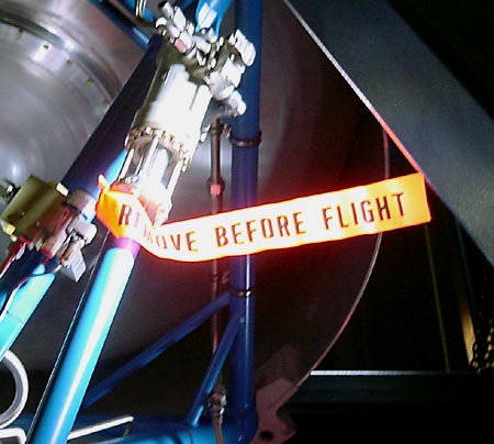 remove before flight