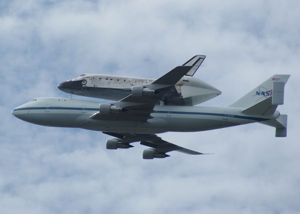 Discovery closeup