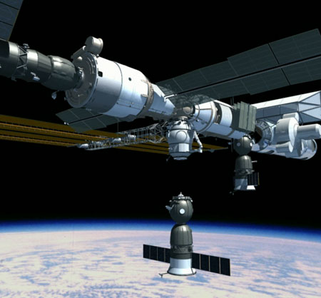 Soyuz undocking